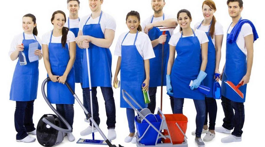 Chiago office cleaning crew ready