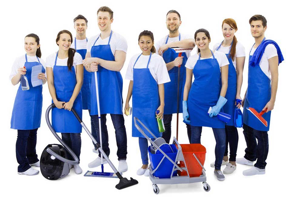 Chiago office cleaning crew ready