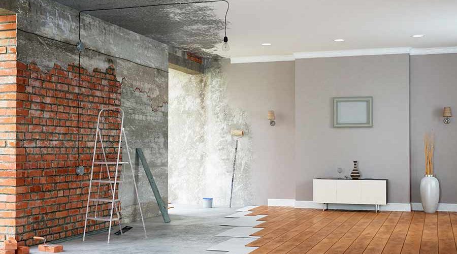 Post construction cleaning before and after