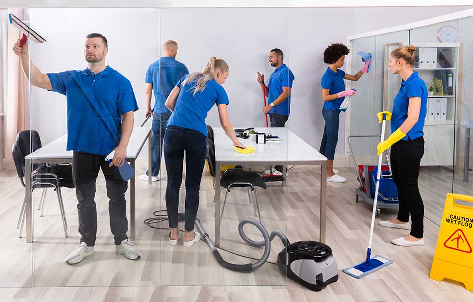 cleaning crew