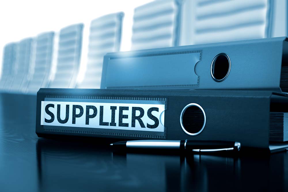 SOP binders for supplier management