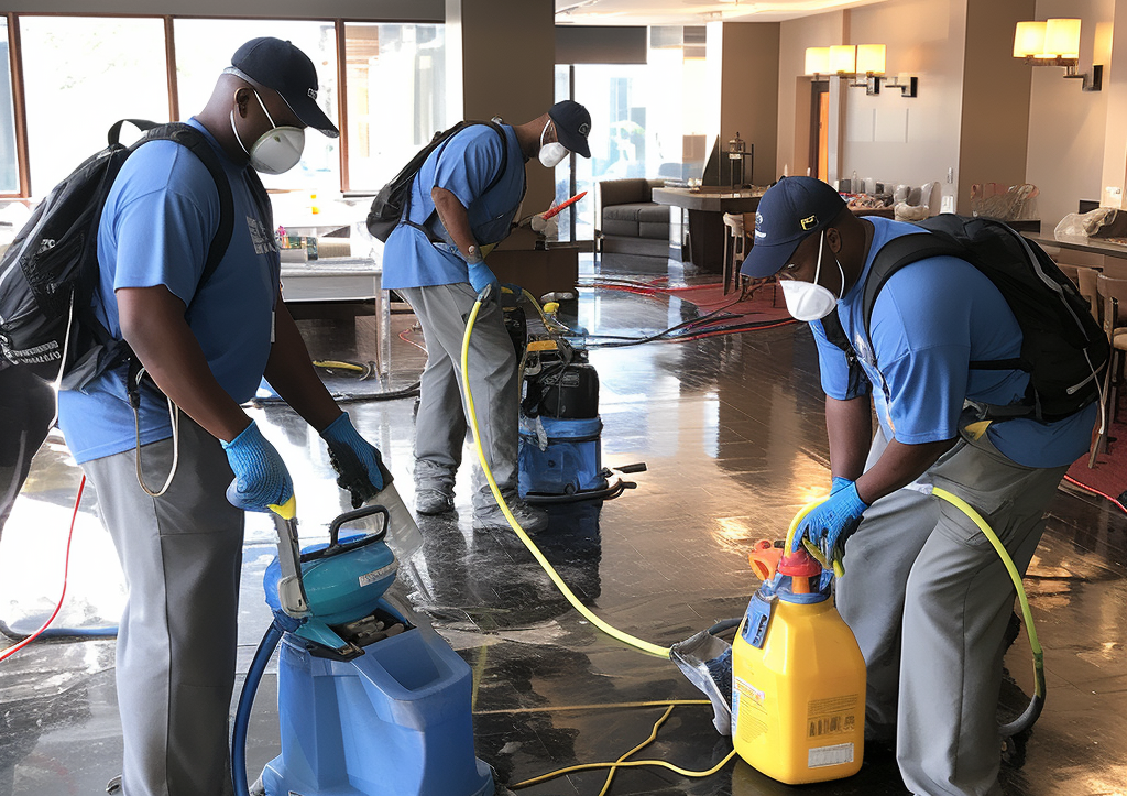 Post construction cleaning flexibility