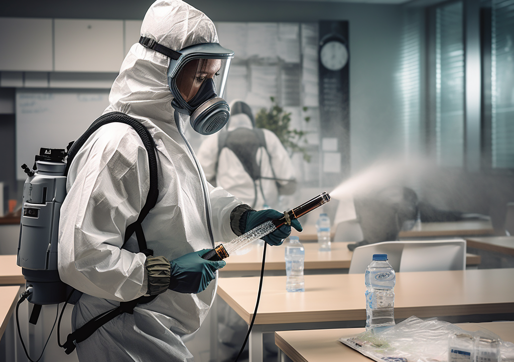 Training the cleaning staff