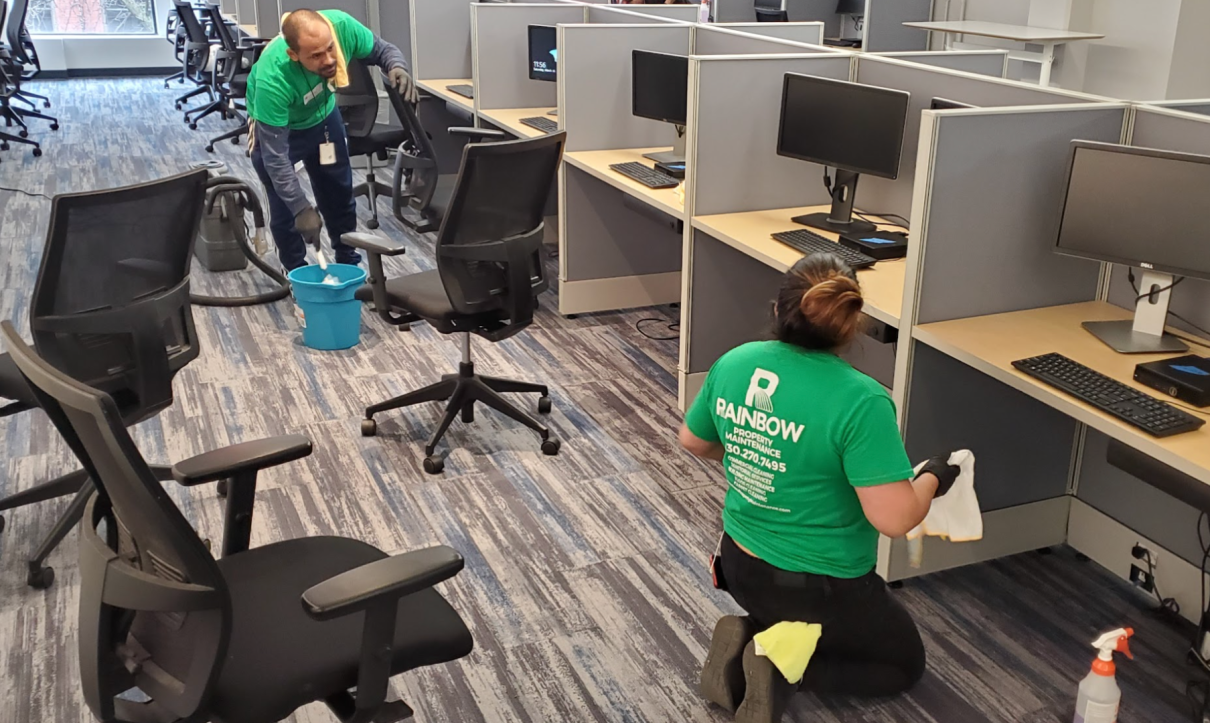 Rainbow office cleaning